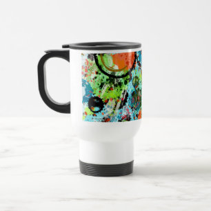 Mug De Voyage Lutte alimentaire Abstraite