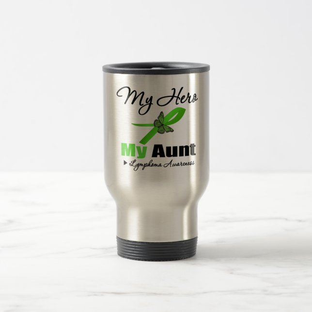 Mug De Voyage Lymphome mon héros ma tante (Centre)