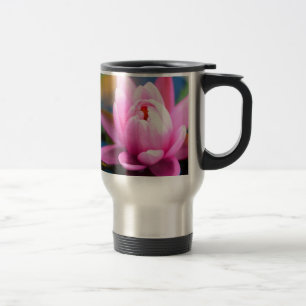 Mug De Voyage Lys d'eau rose