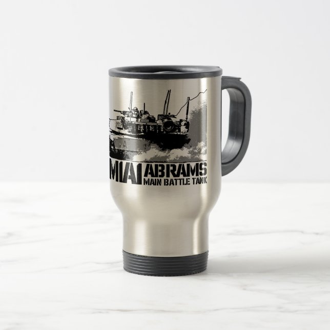 Mug De Voyage M1 Abrams (Devant droit)