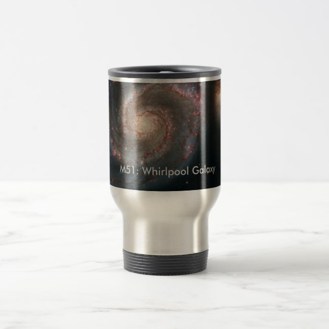 Mug De Voyage M51 : Galaxie de tourbillon (Centre)