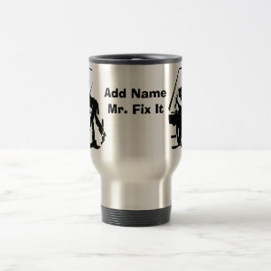 Mug De Voyage M. Fix It Mugs, ajoutez le nom