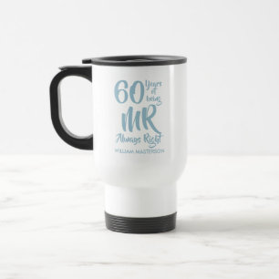 Mug De Voyage M. Toujours Juste Fun 60e Anniversaire de Mariage
