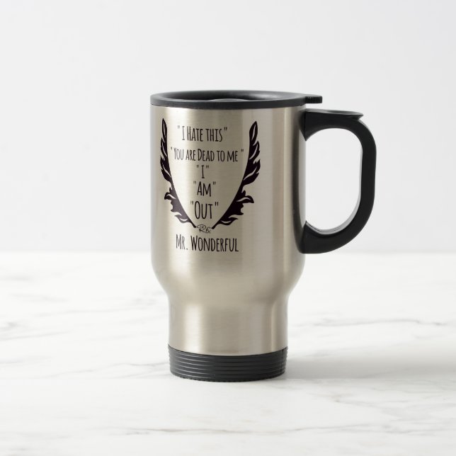 Mug De Voyage M. Wonderful de RightOn (Droit)