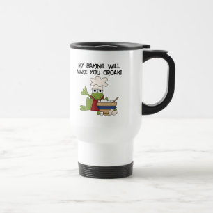 Mug De Voyage Ma Cuisine Vous Fera Croak Drôle Chef Grenouille