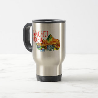 Mug De Voyage Machu Picchu Pop Art – Full-Color Contemporary