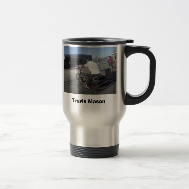 Mug De Voyage Maçon de Travis (Droit)
