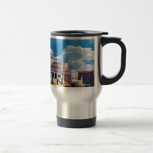 Mug De Voyage Madrid (Droit)