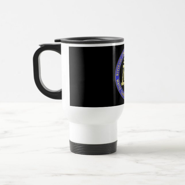 Mug De Voyage Magasin de contrôle des inondations du bord de la  (Gauche)