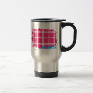 Mug De Voyage Magenta 4 de plaid