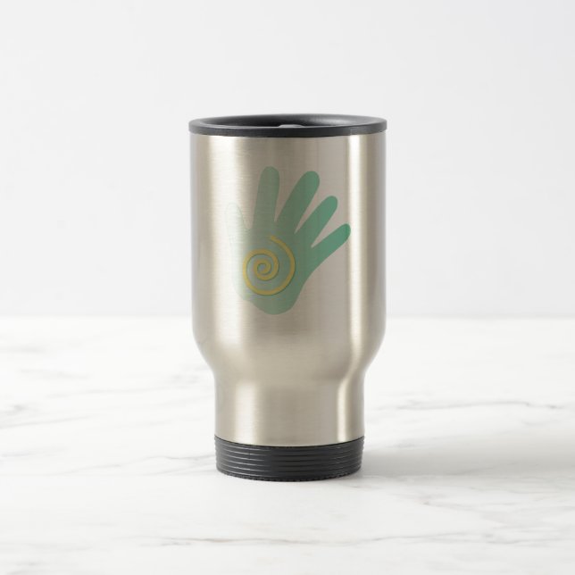 Mug De Voyage Main de guérison (Centre)