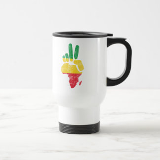 Mug De Voyage main de paix du Darfour Afrique