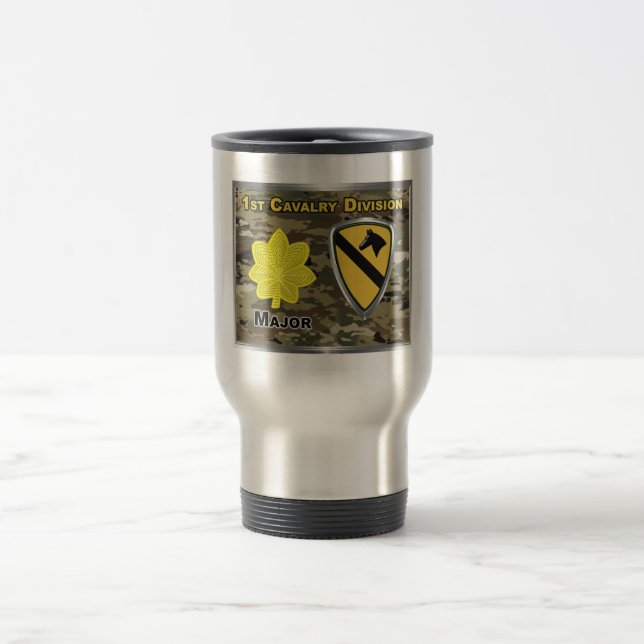 Mug De Voyage Major de la 1re division de cavalerie (Centre)