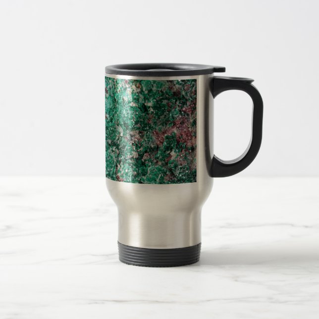 Mug De Voyage Malachite et cuivre (Droit)