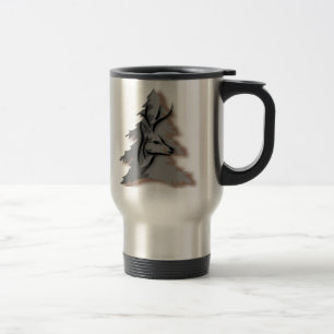 Mug De Voyage Mâle dans les bois