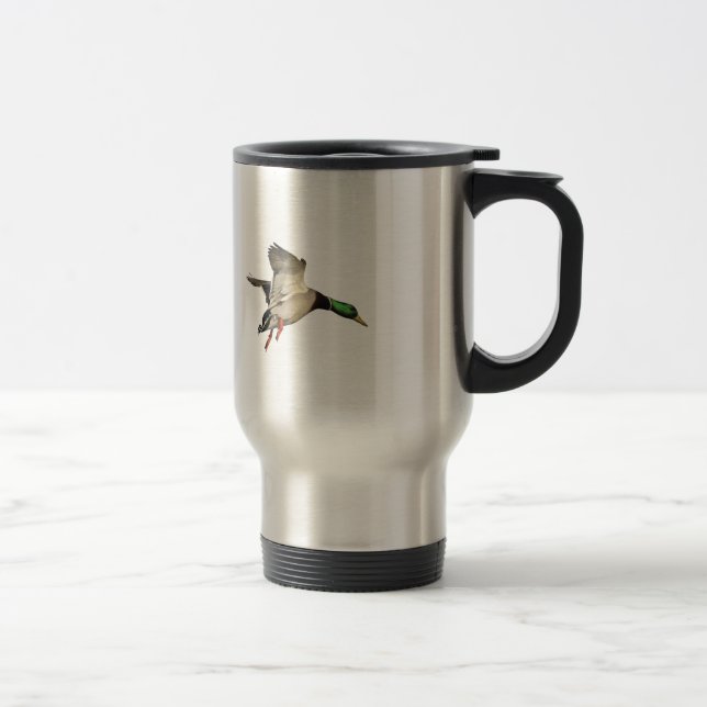 MUG DE VOYAGE MALLARD2, CHASSEUR DE CANARD (Droit)