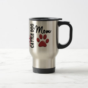 Mug De Voyage Maman australienne 2 de chien de bétail