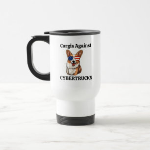 Mug De Voyage Maman Chien Corgi Papa Féministe Ami Collègue Café