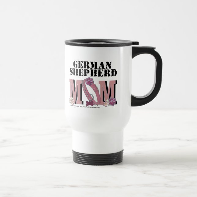 Mug De Voyage MAMAN de berger allemand (Droite)