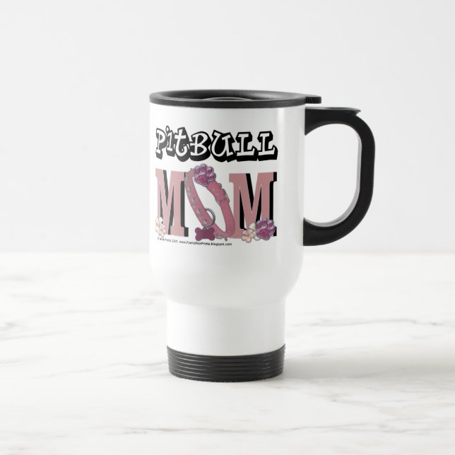 Mug De Voyage MAMAN de Pitbull (Droite)