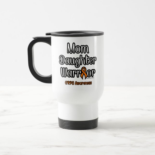 Mug De Voyage Maman Fille Guerrière...CRPS (Gauche)