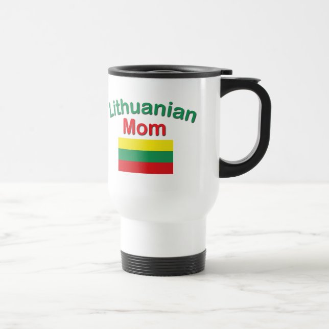 Mug De Voyage Maman lithuanienne (Droite)