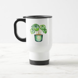 Mug De Voyage Maman plante plante Monstera