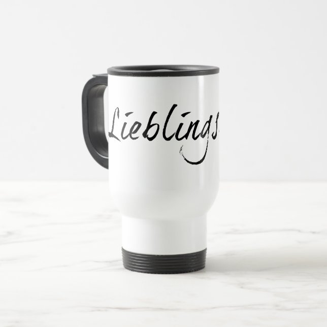 Mug De Voyage Maman préférée (Devant gauche)