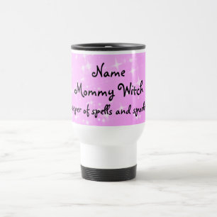 Mug De Voyage Maman sorcière personnalisée Voyage Mug
