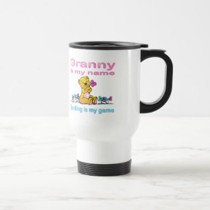 Mug De Voyage Mamie est mon nommée, se corrompant est mon jeu