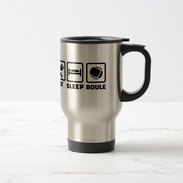 Mug De Voyage Mangez le Boule de sommeil (Droit)