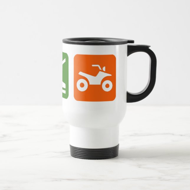 Mug De Voyage Mangez le sommeil ATV (Droite)