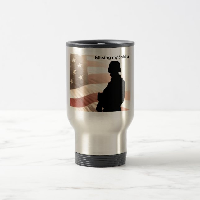 Mug De Voyage Manquer mon soldat (Centre)