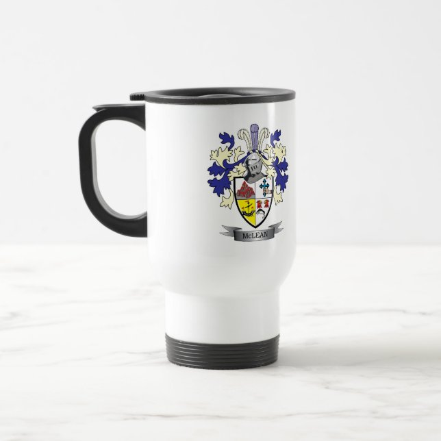 Mug De Voyage Manteau de crête de famille de McLean de TITRE    (Gauche)