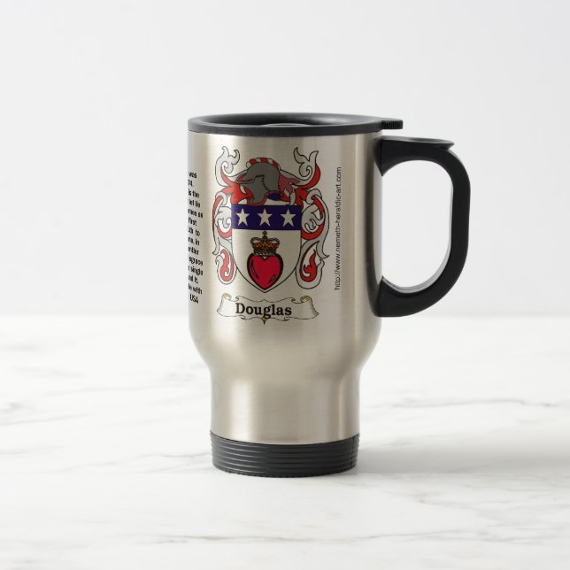 Mug De Voyage Manteau de Douglas des bras (Droit)