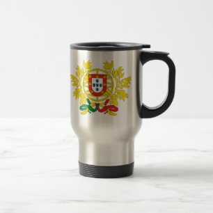 Mug De Voyage Manteau du Portugal de détail de bras