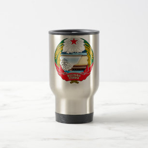 Mug De Voyage Manteau officiel de la Corée du Nord de symbole
