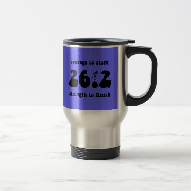 Mug De Voyage Marathon inspiré (Droit)
