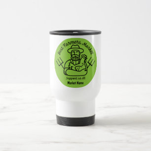 Mug De Voyage Marché des agriculteurs locaux
