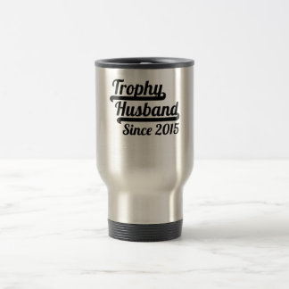 Mug De Voyage Mari de trophée depuis 2015