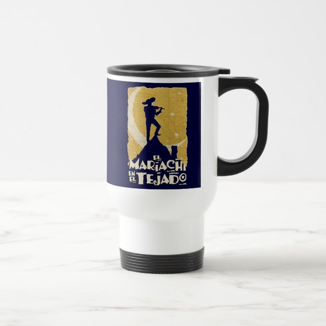 Mug De Voyage Mariachi sur le toit (Droite)