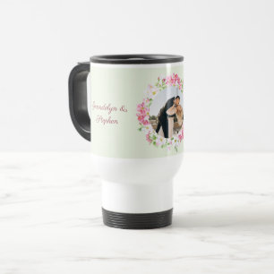 Mug De Voyage Mariage photo personnalisé Date mariée Groom perso