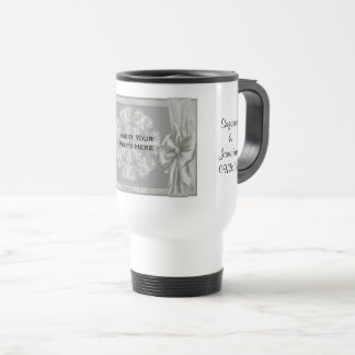 Mug De Voyage Mariage Photo Silver Personnalisé