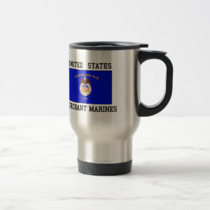 Mug De Voyage Marine marchande des USA