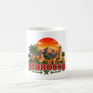 Mug de voyage Maroc vintage - Kasbah marocaine