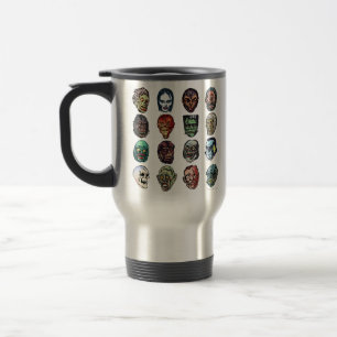 Mug De Voyage Masque Monster Couleur Voyage Musique