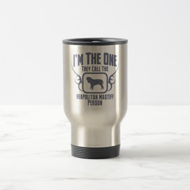 Mug De Voyage Mastiff napolitain (Centre)