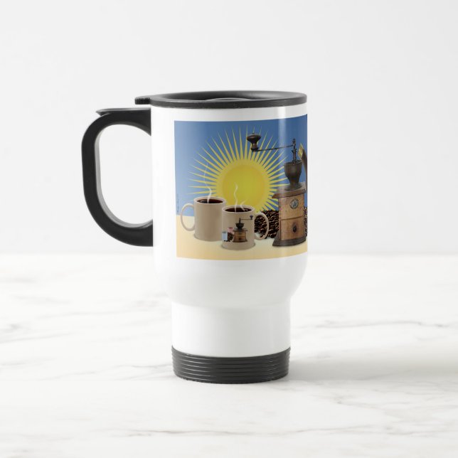 Mug De Voyage Matin à même le café (Gauche)