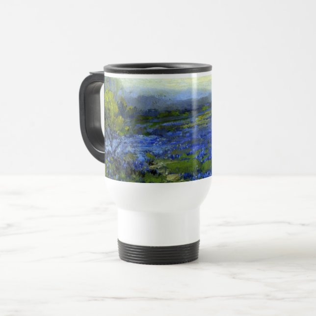 Mug De Voyage Matin dans les Bluebonnets (Devant gauche)