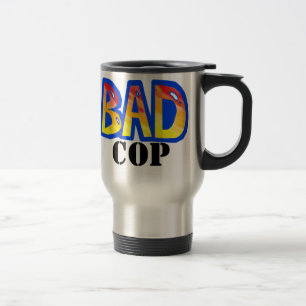 Mug De Voyage Mauvais rouge au transport bleu de suffisance